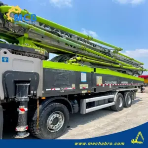 No. 250929P781, 2021 Zoomlion 62m Concrete Pump Truck