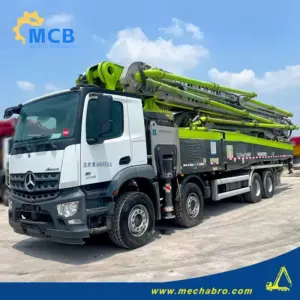 No. 250929P781, 2021 Zoomlion 62m Concrete Pump Truck