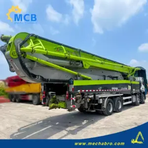 No. 250929P781, 2021 Zoomlion 62m Concrete Pump Truck