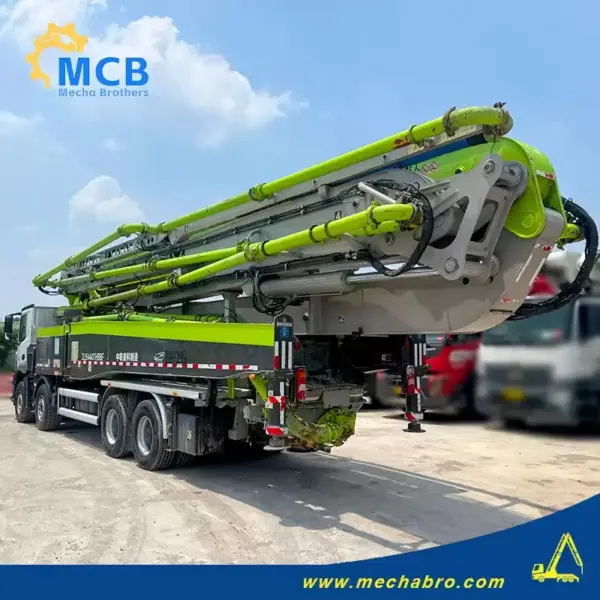 No. 250929P781, 2021 Zoomlion 62m Concrete Pump Truck
