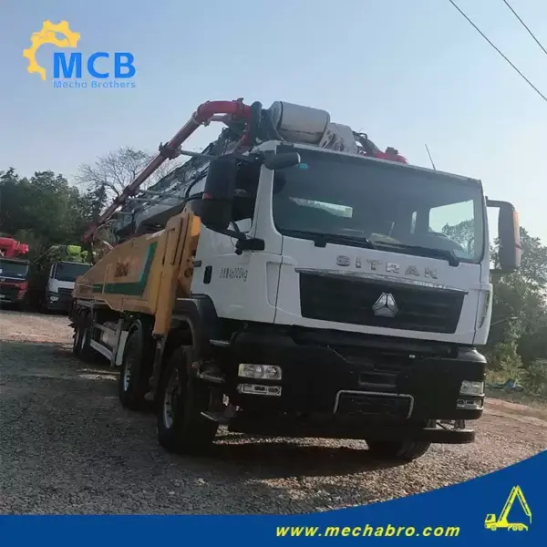 No. 251121P782, 2022 SITRAK 62m Concrete Pump Truck