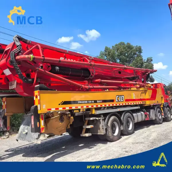No. 251215P785, 2020 Sany 62m concrete pump truck