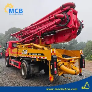 N° 251216P788, camion-pompe à béton Sany de 39 m, 2021