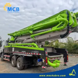 1766037313611013.jpg.webp No. 251217P789, 2021 zoomlion 47m concrete pump truck