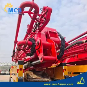 No. 251222p790, 2022 Sany 62m concrete pump truck