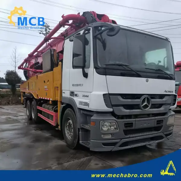 No.251224P791, 2019 Sany 47m concrete pump truck