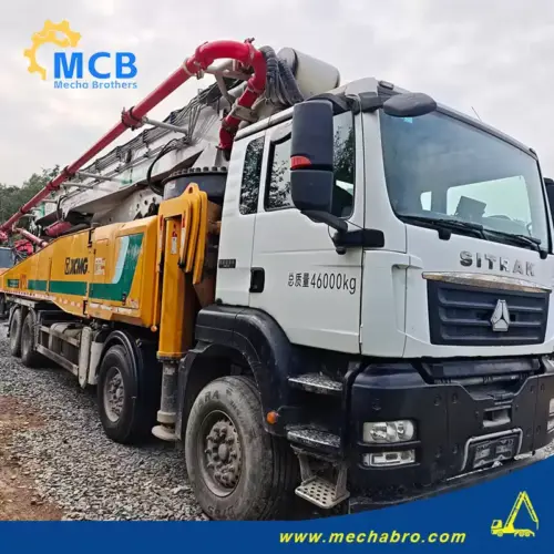 No. 251226P793, 2022 XCMG 62m concrete pump truck