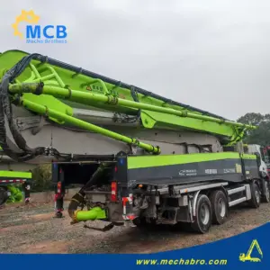 No. 260114P799, 2021 ZOOMLION 62m concrete pump truck