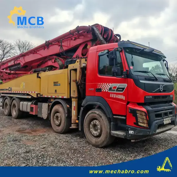 No. 20260123P800, 2020 Sany 56m concrete pump truck