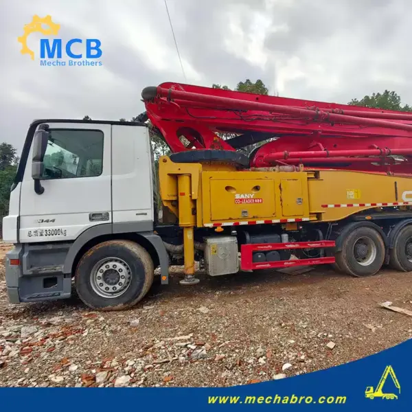No.260305P801, 2020 Sany 49m concrete pump truck