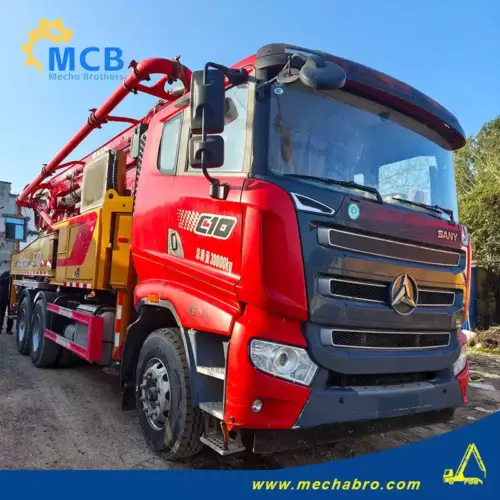 No.260312P803, 2022 Sany 43m concrete pump truck