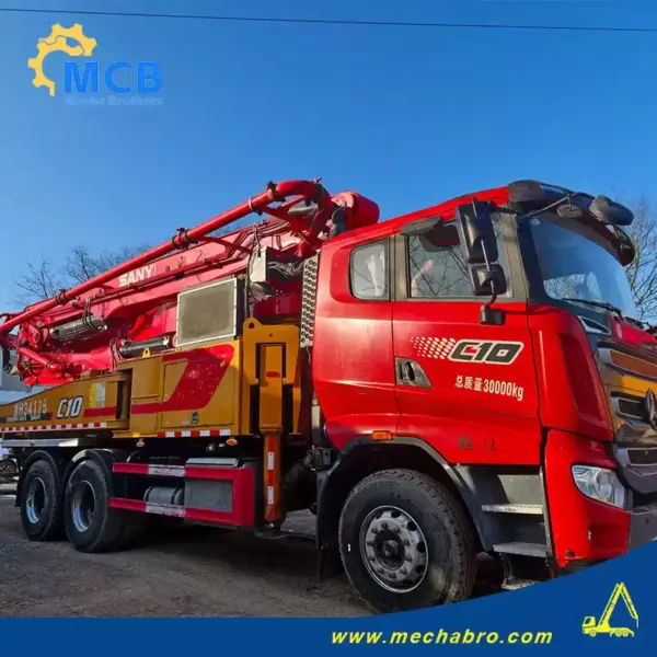 1773279032510307.jpg.webp No.260312P803, 2022 Sany 43m concrete pump truck