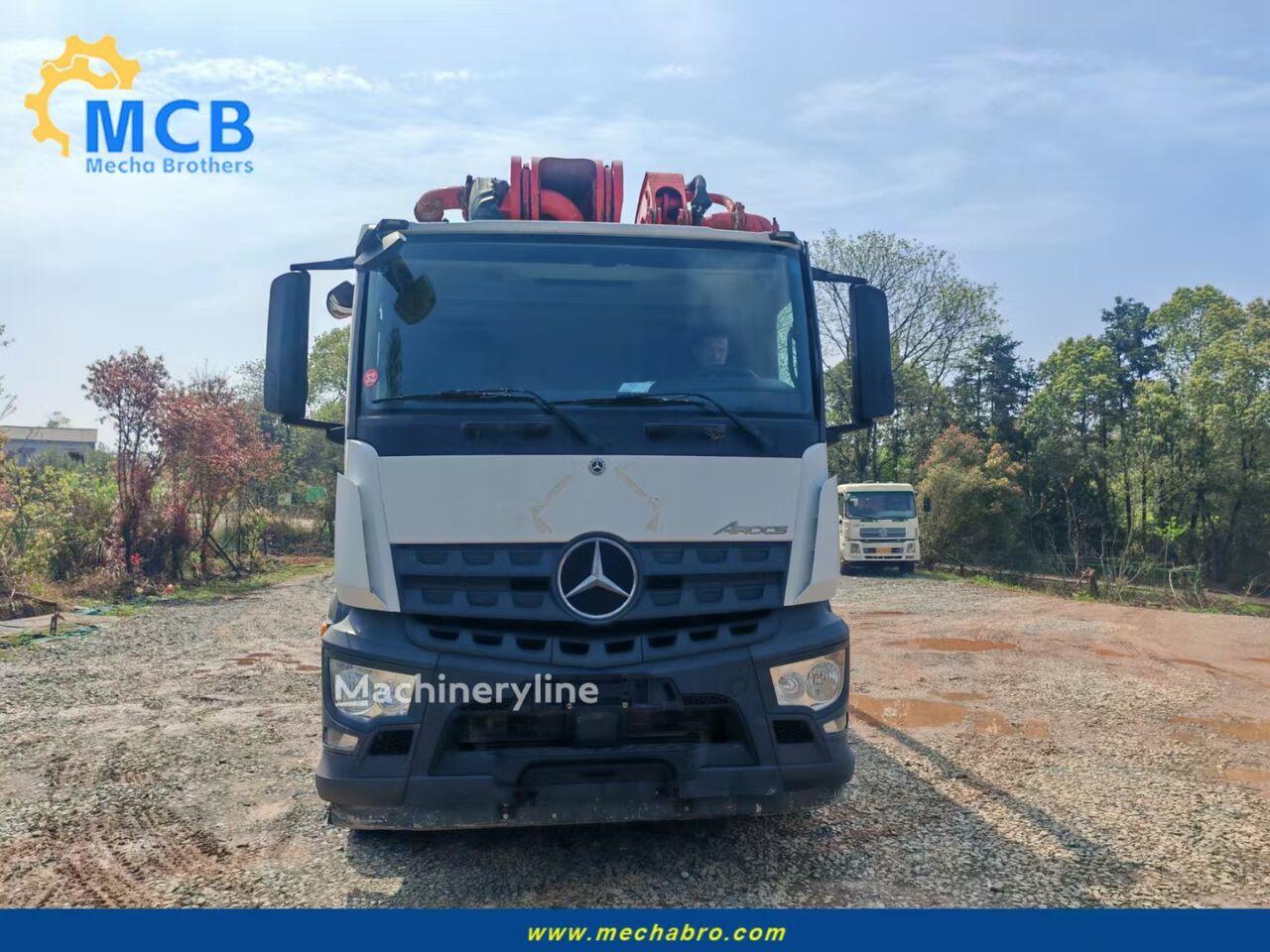 SANY concrete pump truck 56m shown in Mechabro product record ML-NQ50319