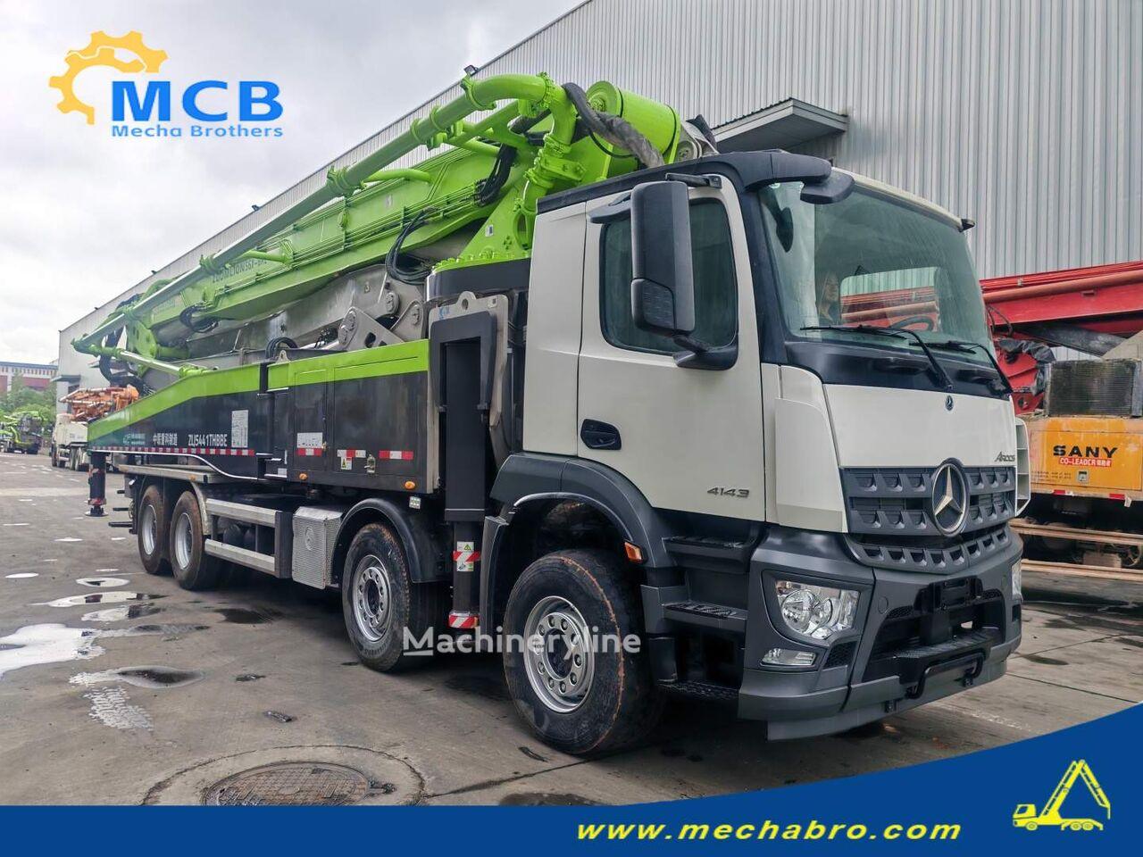 Original Mechabro product photo illustrating concrete pump truck price and refurbishment scope planning