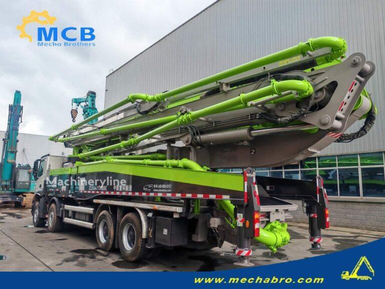 Folded boom and rear section of 2020 Zoomlion ZLJ5441 56m concrete pump truck